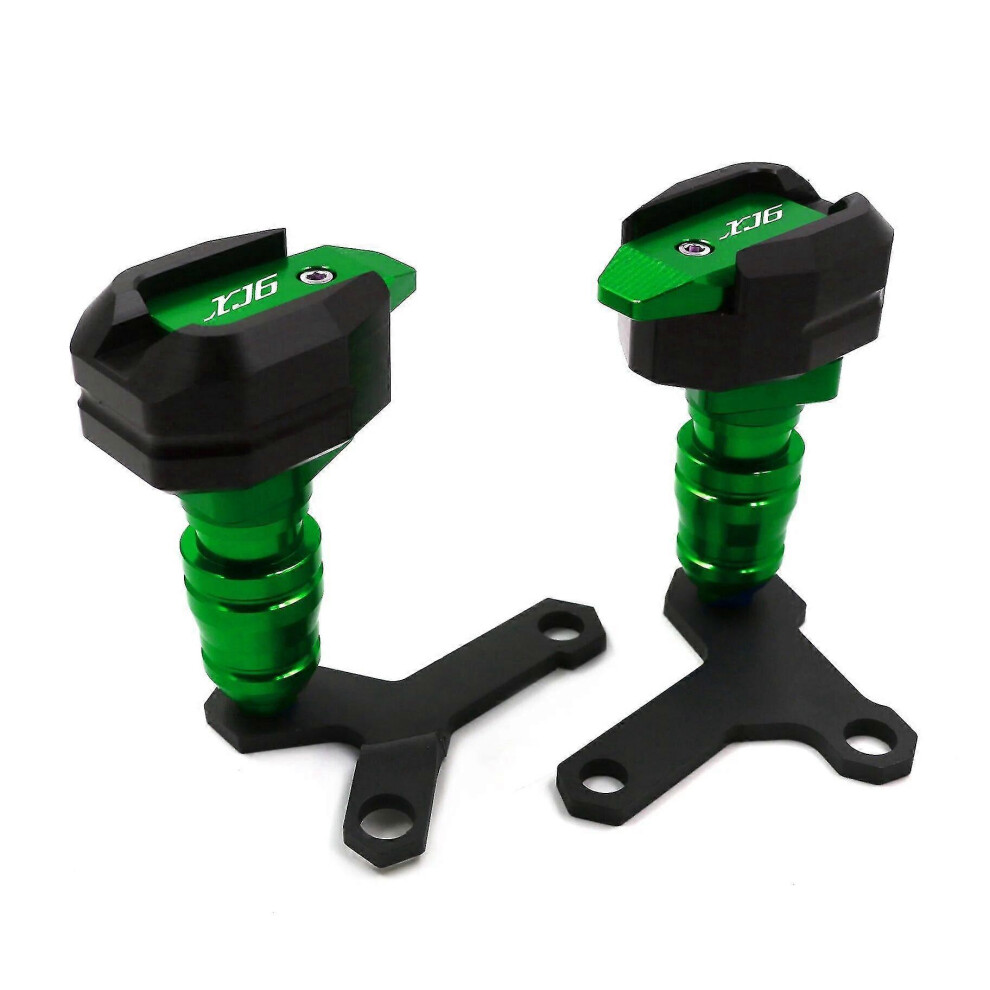 (Green) For Yamaha Xj6 Xj6n Diversion Xj-6 All Years Motorcycle Falling Protection Frame Slider Fairing Guard Anti Crash Pad Protector Zekai Green 5778930944149