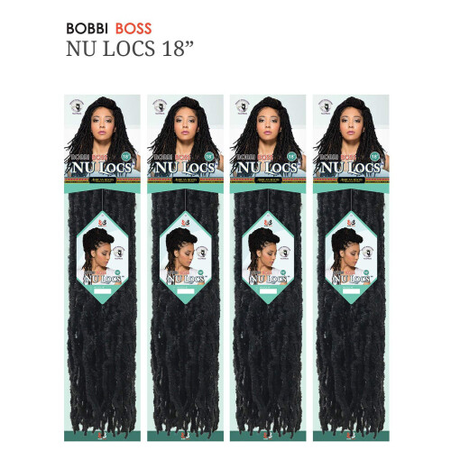 Bobbi Brown Bobbi Boss Συνθετικές Κοτσίδες Κροσί Αφρικανικές Ρίζες Nu Locs 18" (4-ΠΑΚ, 2) 2