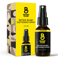 Riptide Spray Assouplissant pour Barbe - Formule Nourrissante pour Croissance, Douceur & Brillance