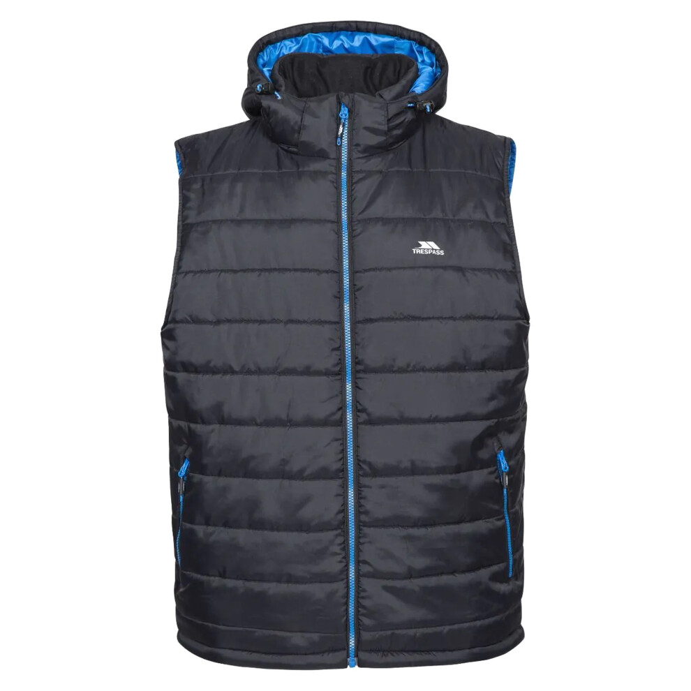 (XS, Black) Trespass Mens Franklyn Padded Gilet