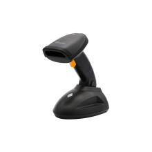 Equip Lector de Códigos de Barras Portátil 1D/2D Inalámbrico Negro - Escáner LED