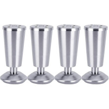 4pcs Thickened Stainless Steel Furniture Legs Adjustable Cup Shape Cabinets Legs Sofa Feet