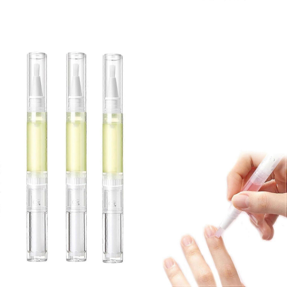 (3pcs) Radiant Nail Growth Oil, 2ml Nail Growth Oil, Nail Growth Oil Pen, Nail Strengthener, Cuticle Oil For Moisturize Strengthen Brighten Nails Care