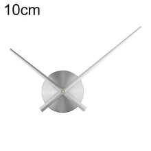 (Silver,S)Grande Horloge Murale Mouvement Quartz Mécanisme Pointeur Long Diy Précision Accessoires