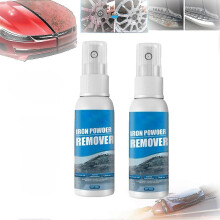 (2pcs,30ml)Car Rust Removal Spray, Iron Powder Remover, Automobile Rust Removal Spray Metal Paint Cleaner Spray Dissolve Rust On Metal