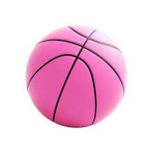 (Rose) Basket-ball d'intÃrieur silencieux, haut rebond et faible bruit, entraÃnement au dribble, balle en mousse haute densitÃ, cadeau pour enfants