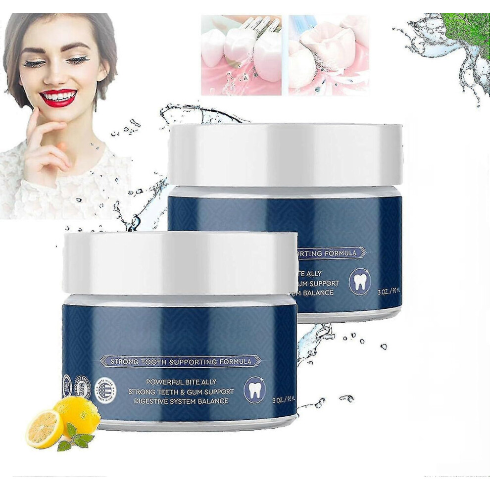 (2Pcs) Tooth Powder, Toothpaste, Tooth Whitening Powder, Tooth Whitening Powder Stain Removal For Healthy Teeth & Gums