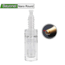 (50pcs,Bayonet Nano Round)10/20/50pcs Microneedling Cartridge 9/12/36/42pin Nano Micro Needles For Cartridge Mym Mesotherapy N
