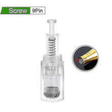(10pcs,Screw 9pins)10/20/50pcs Cartouche de Microneedling 9/12/36/42pin Nano Micro Needles For Cartridge Mym Mesotherapy N