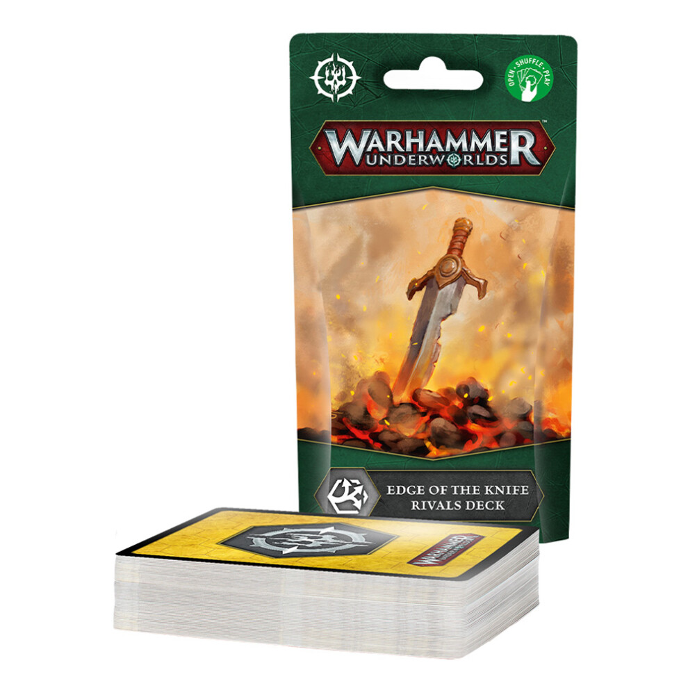 Warhammer Games Workshop Underworlds Rivals Deck: Edge Of The Knife 109-37 - Tabletop Miniatures Wargame