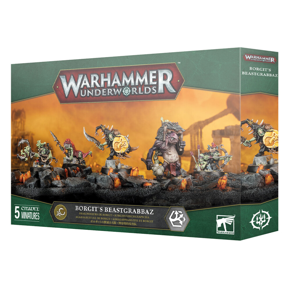 Warhammer Games Workshop Underworlds: Borgit's Beastgrabbaz 109-33 - Tabletop Miniatures Wargame