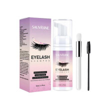 Eyelash Extensions Lash Shampoo Kit Eyelash Extension Glue Eye Lashes Cleansing Foam Pump No Stimulation Makeup Lash Cleanser