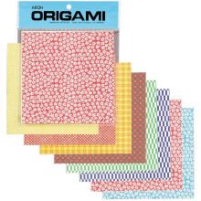 Aitoh Kimono og Folk Art Origami Paper 5.875 med 5,875-tommer 20-pack