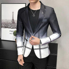 Veste blazer pour homme 2024, mode printemps corÃenne, costume slim, haute qualitÃ, vêtements de soirÃe