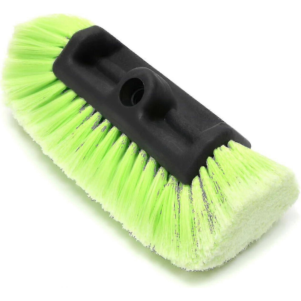 12" Car Wash Brush with Soft Bristle Auto Rv Truck Boat Camper Heavy Duty Tri-level Dip Wash Brush C