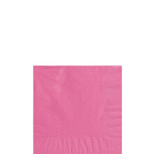 Amscan Getrnkeservietten, 12,7 x 12,7 cm, leuchtendes Rosa