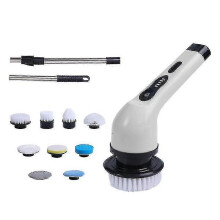 (D) Electric Spin Scrubber Shower Scrubber For Cleaning Electric Cleaning Brush