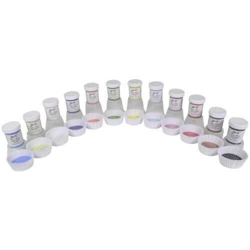 Sax True Flow Underglaze Set  2 Ounces  Acrylic  Assorted Colors  Set 2