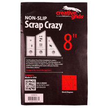 Righello per trapunta con modelli creativi Scrap Crazy Grids - CGRMT4