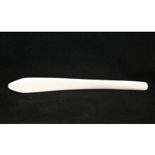 C.S.Osborne 8"""" Bent Genuine Bone Folder (gebogen): Nr. 727-20 (MPN #14662) / Hergestellt in den USA