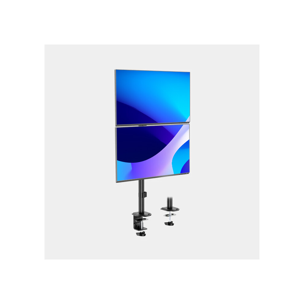 2X23â³ Dual Monitors - Vertical Clamp Stand - (1920 X 1080) - 2Xdisplayport 5056813294452