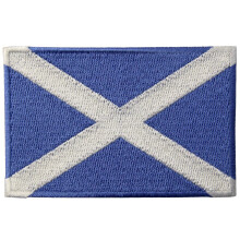 Schottland-Flagge, schottisches Nationalemblem, gestickter Aufnher zum Aufbgeln oder Aufnhen