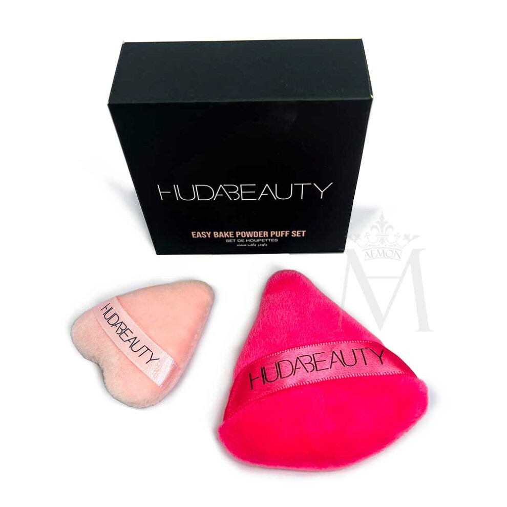 Huda Beauty Easy Bake Powder Puff Duo