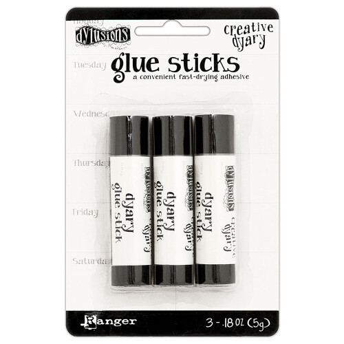 Ranger Dylusions Creative Dyary Mini Glue Sticks 3/Pkg