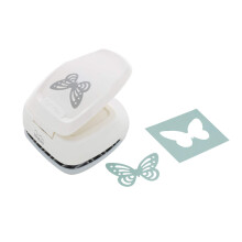Bira Craft Hebelstanzer mit Schmetterlings-Silhouette, 3,8 cm, fr Scrapbooking und Kunst (Schmetterling)