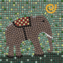 Kit de arte en mosaico para adultos: proyectos de manualidades para mantenerse ocupado Cuadrado de 7 pulgadas (20 cm) India