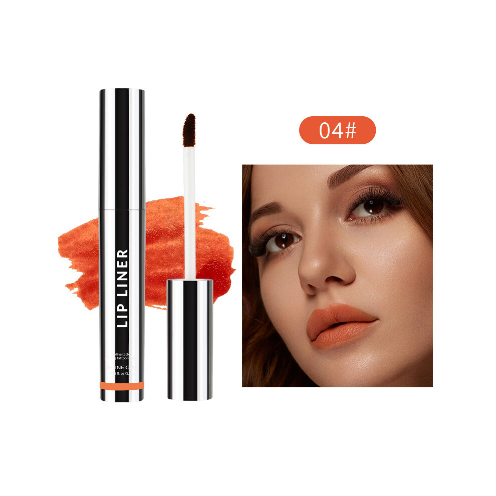 (04, 3.5ml) Peel-Off Lip Liner Stain - Lasts All Day & Night Lipliner
