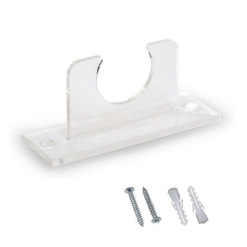 Baseball Bat Holder for Vertical Display Acrylic Bat Hanger (1 Piece, Transparent) 2