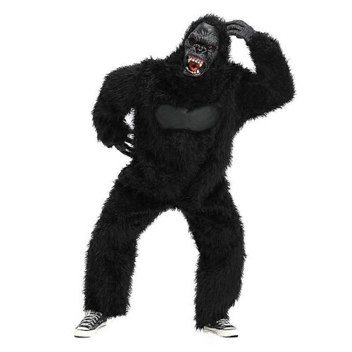 Deluxe Gorilla Costume, Adult One Size 1