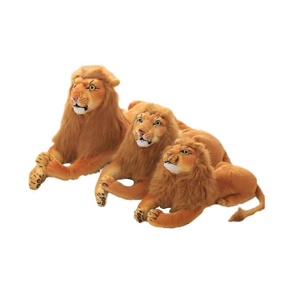 (50cm) Giant Lion Stuffed Animal, Lifelike Stuffed Lion Plush Toy