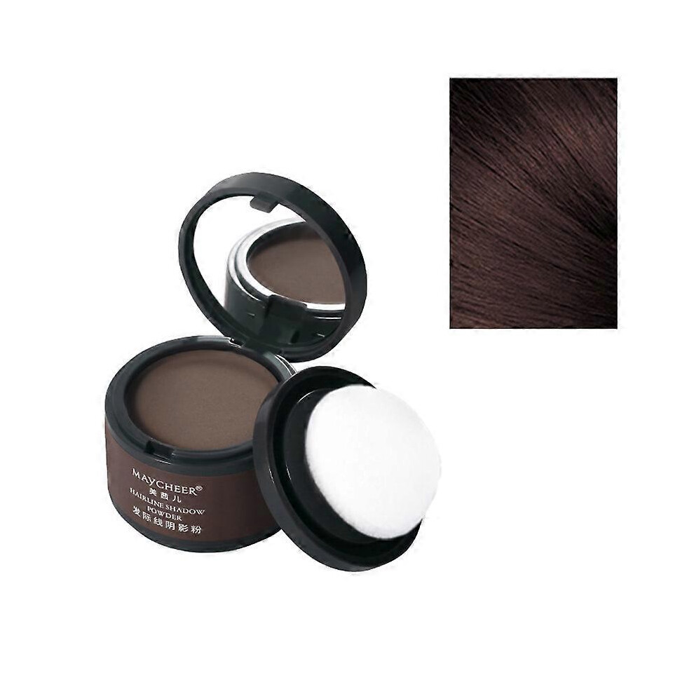 (COLOR 7) Hairline Powder Root Touch Up, Hair Toppers Root Cover Up for Thinning Hair