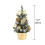 (gold) 20cm Desktop Mini Christmas Tree, Home Decoration Small Pine Artificial Tree 5