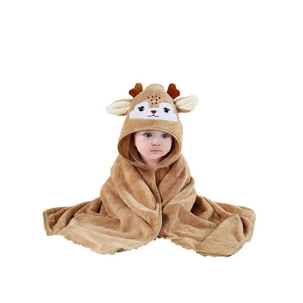 (style 3) Baby Bath Towel with Hooded Ultra Soft and Absorbent Toddlers Bathrobe