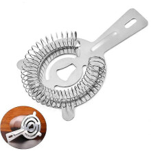 (1PCS) Cocktail Strainer Bar Strainer, Stainless Steel Drink Sieve Strainer Filtering Tool