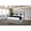 (SILVER, 3FT) RIO PLUSH DIVAN BED SET WITH 2 DRAWERS -ALL SIZES 1