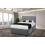 (GREY, 3FT) RIO PLUSH DIVAN BED SET WITH 2 DRAWERS -ALL SIZES 1