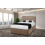(BEIGE, 6FT) RIO PLUSH DIVAN BED SET WITH 2 DRAWERS -ALL SIZES 1
