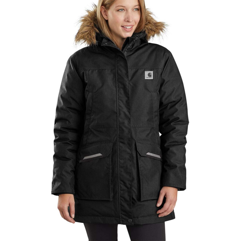 Carhartt Women's Yukon Insulated Parka  Black  Small