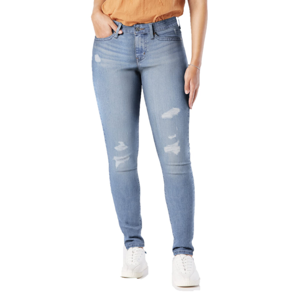 Signature By Levi Strauss & Co. Gold Women's Modern Skinny Jeans Also Available In Plus Silver Lining 24