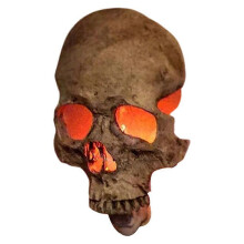 (As show, One size) Skull Night Light Human Skull Night Light Plug In, 3d Realistic Gothic Human Skull Light With On/off Switch,us Plug