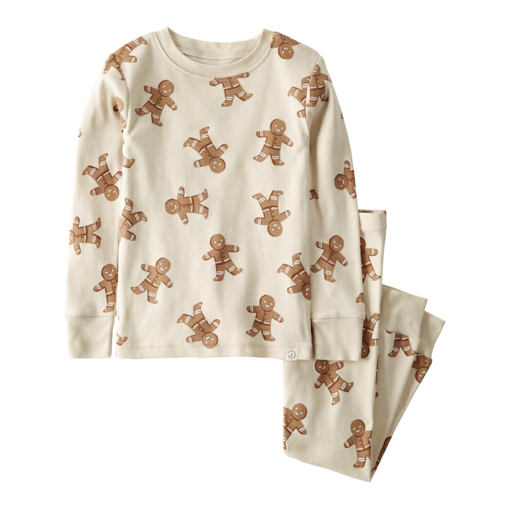 Pyjama 2 pièces pour bébé Little Planet de Carter's en coton biologique Gingerbread
