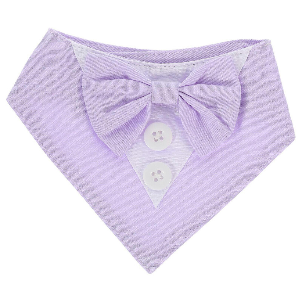 Photos - Dog Clothing  Dog Suit Collar Dog Party Neckwear Dog Saliva Scarf Dog Neck Decor Pet Suit Collar Decor(As Shown 2, One size)