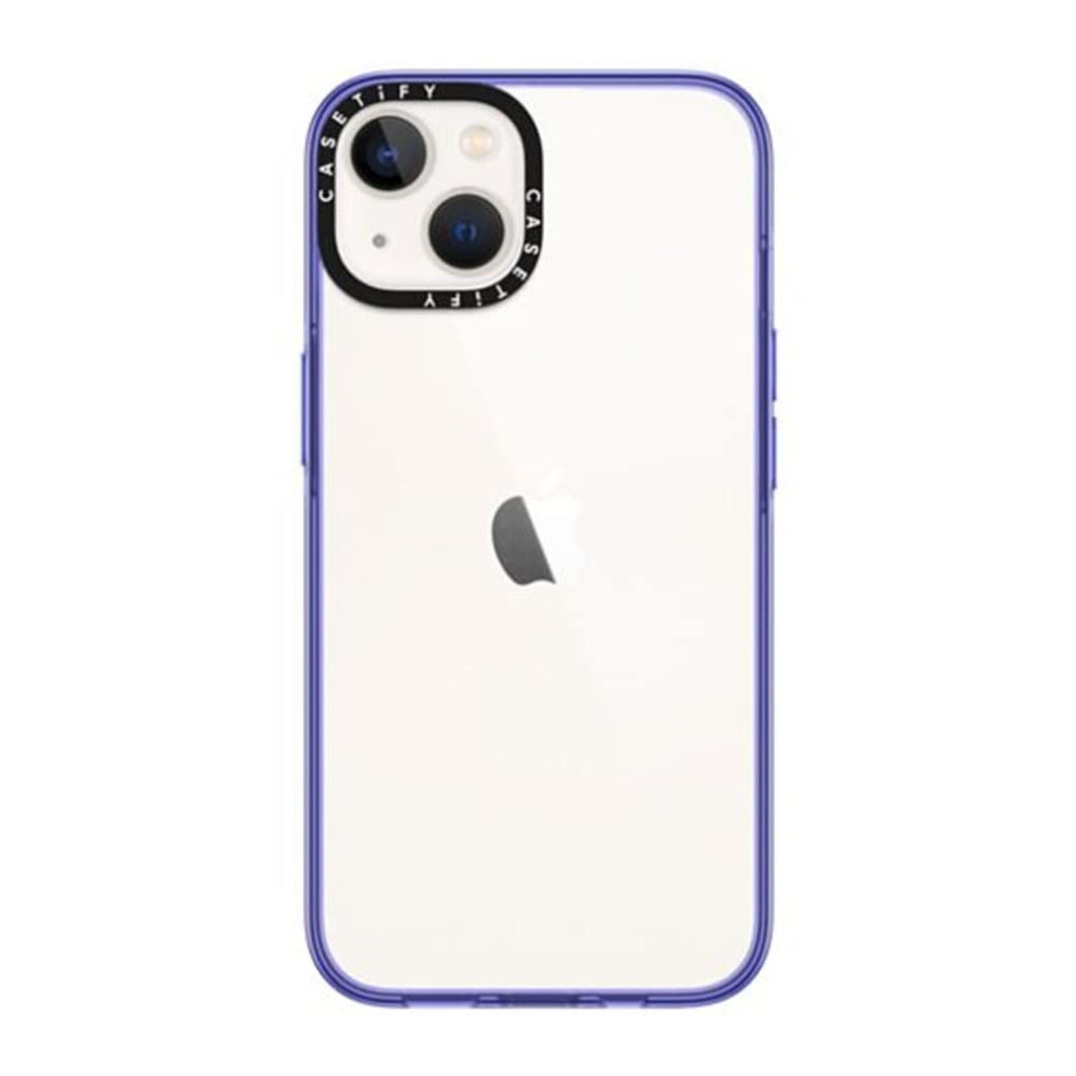 CASETiFY Compact iPhone 14 H lle [2X Fallgetestet nach Milit rstandard / 1,22 m Fallschutz] Klares Lila