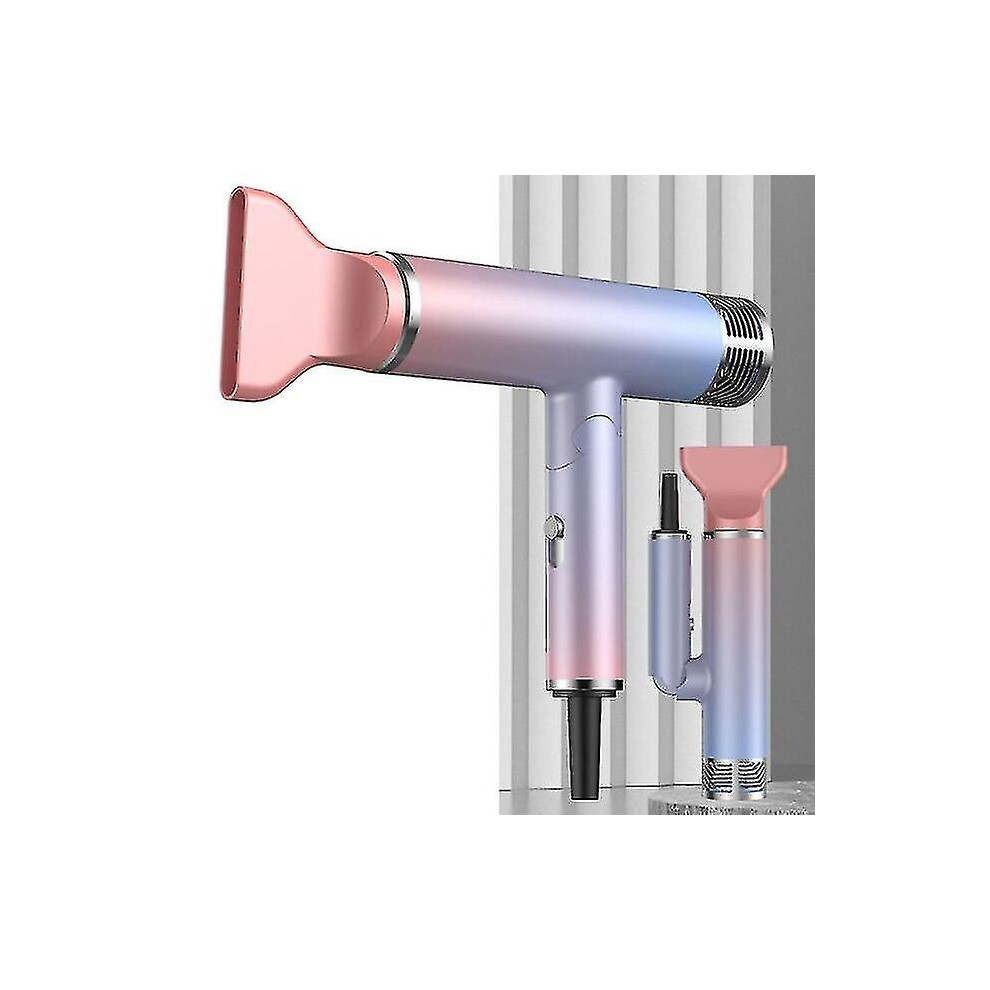 (Pink) Professional Hair Dryer 1000W Infrared Negative Ionic Hotcold Wind Blow Dryer Home Salon Hair Styler Tool Electric Drier Blower Pink
