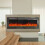 60 Inch Remote-Controlled LED Wall Mounted Electric Fireplace 3