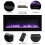40 Inch Remote-Controlled LED Wall Mounted Electric Fireplace 7